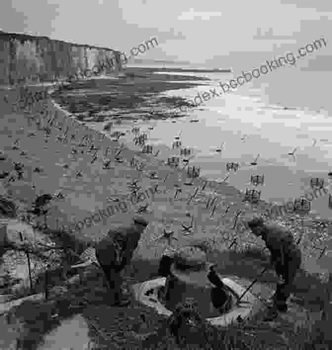 A Black And White Photograph Depicting The Daring Raid On Dieppe, With Allied Soldiers Storming The Beach Under Heavy Fire. The Last Mission: The Secret History Of World War II S Final Battle
