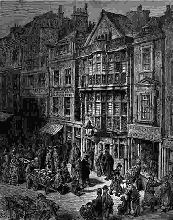 A Charming Illustration Depicting The Bustling Streets Of Victorian London, With Iconic Landmarks Such As St. Paul's Cathedral And The Tower Of London. In Dicken S London Francis Hopkinson Smith