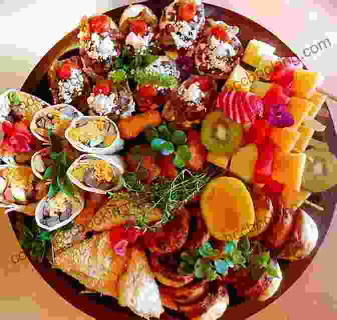 A Colorful Platter Of Vegetarian Dishes, Showcasing The Diverse Culinary Options Available Meatless Days Sara Suleri Goodyear