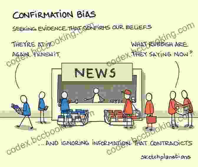 A Graphic Representing The Confirmation Bias, With A Person Selectively Choosing Evidence That Confirms Their Preconceived Notions. How Our Brains F*ck Us Over: The Cognitive Biases And Heuristics That Destroy Our Lives
