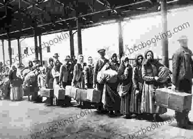 A Group Of Immigrants Arriving At Ellis Island In The Early 1900s. How To Become An American: A History Of Immigration Assimilation And Loneliness