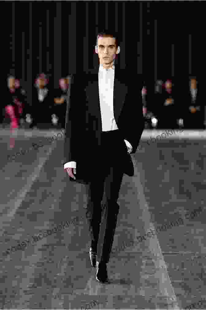 A Model Wearing A Yves Saint Laurent Tuxedo. Dress Code: Unlocking Fashion From The New Look To Millennial Pink