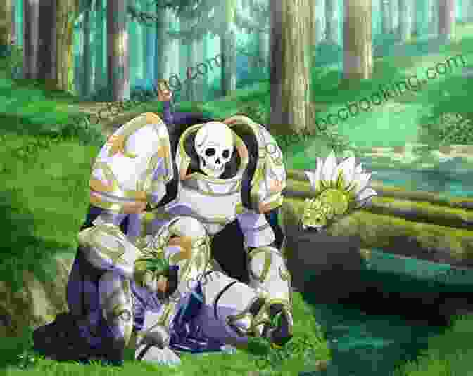 A Mystical Forest Scene In The World Of Skeleton Knight In Another World Skeleton Knight In Another World Vol 2