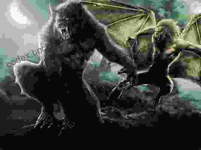 A Scene Depicting Mythical Creatures, Including Werewolves, Vampires, And Faeries Lux Wolf: A Rejected Mate Shifter Romance (The Moon Alpha Series)