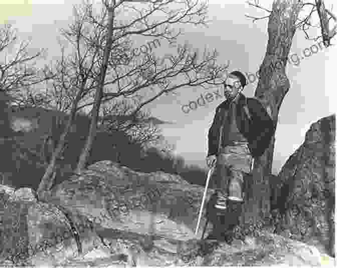 A Sepia Toned Photograph Of An Early Appalachian Trail Hiker, Capturing The Pioneering Spirit Of The Era Tales From The Trail: Stories From The Oldest Hiker Hostel On The Appalachian Trail