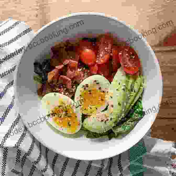 A Vibrant And Flavorful Keto Friendly Breakfast Salad Featuring Eggs, Avocado, And Spinach Keto Dinner Cookbook: Healthy Low Carb And High Fat Keto Recipes To Try Tonight Keto Friendly Easy Weeknight Meals Anyone Can Cook