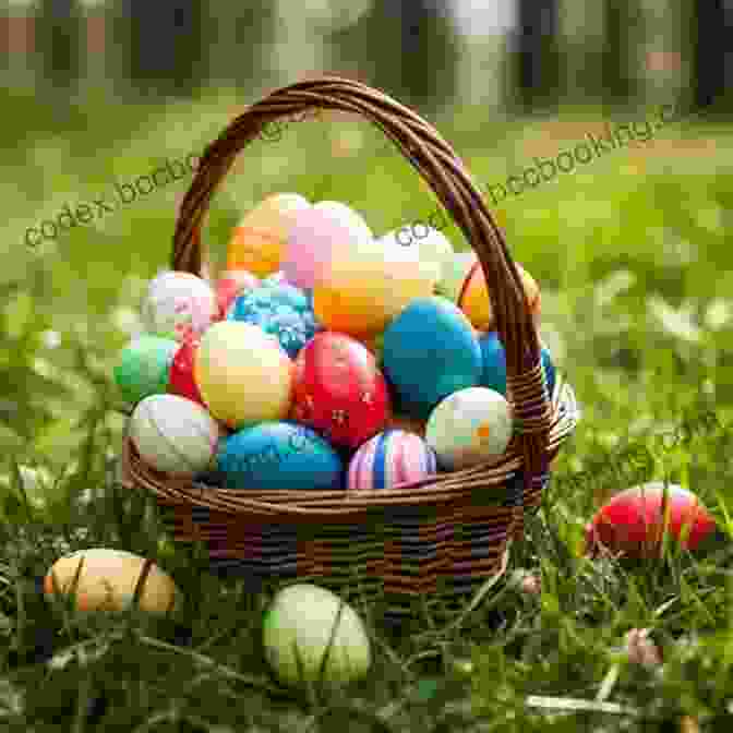 A Vibrant Basket Brimming With Colorful Easter Eggs, Symbolizing The Joy And Abundance Of The Holiday A Zillion Eggs For Easter
