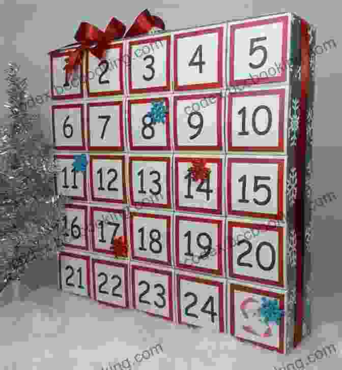 Advent Calendar With 24 Doors, Each Containing A Small Treat Or Activity, Hanging On A Wall In A Child's Bedroom Twas The Season Of Advent: Devotions And Stories For The Christmas Season ( Twas Series)