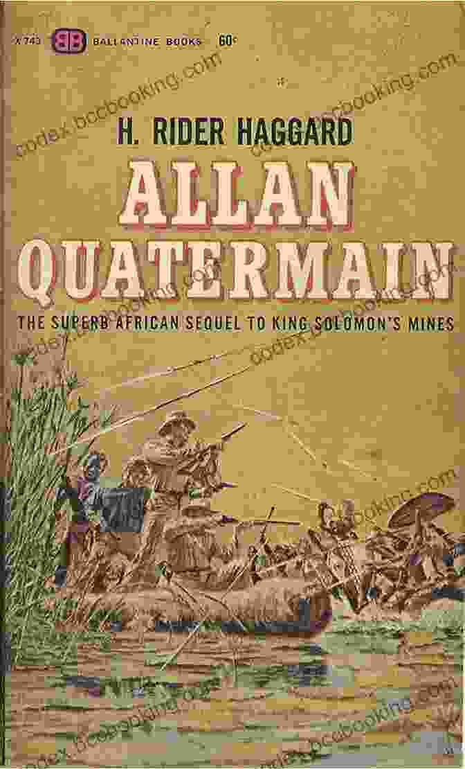 An Illustration Of Allan Quatermain, The Protagonist Of In Search Of King Solomon's Mines, Standing In Front Of A Rocky Landscape In Search Of King Solomon S Mines: A Modern Adventurer S Quest For Gold And History In The Land Of The Queen Of Sheba