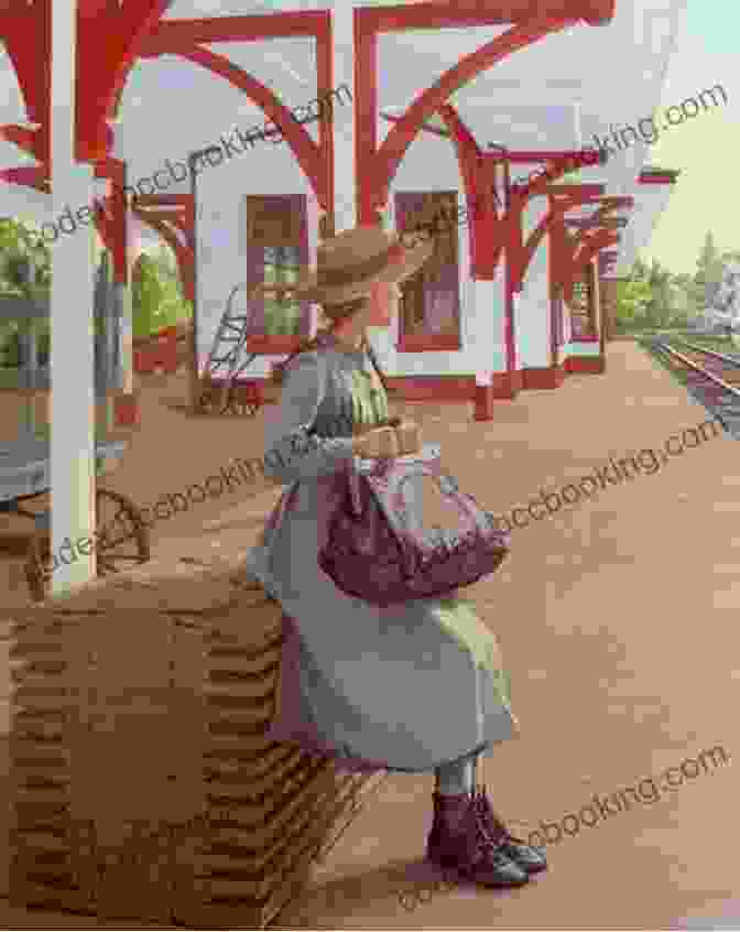 Anne Shirley Sitting On A Fence, Looking Out Over A Field. Anne Of Green Gables (Anne Shirley #1): By L M Montgomery