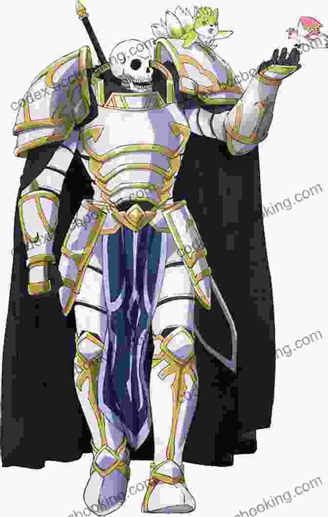 Arc, The Skeleton Knight, Stands Tall, His Sword Drawn, Ready For Battle. Skeleton Knight In Another World Vol 3