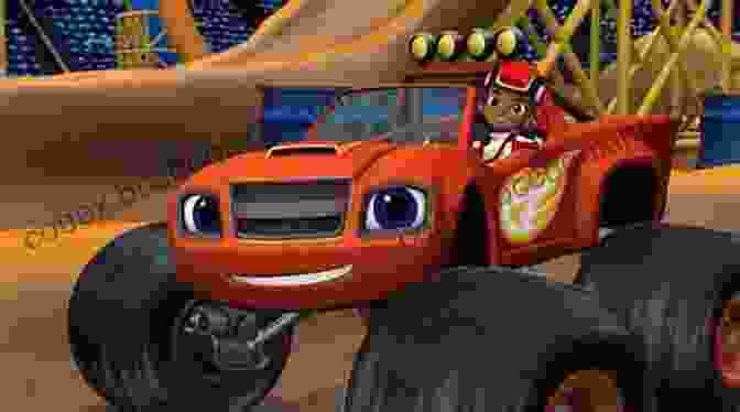 Blaze And The Monster Machines Racing On Driving Force Board Driving Force (Board) (Blaze And The Monster Machines)
