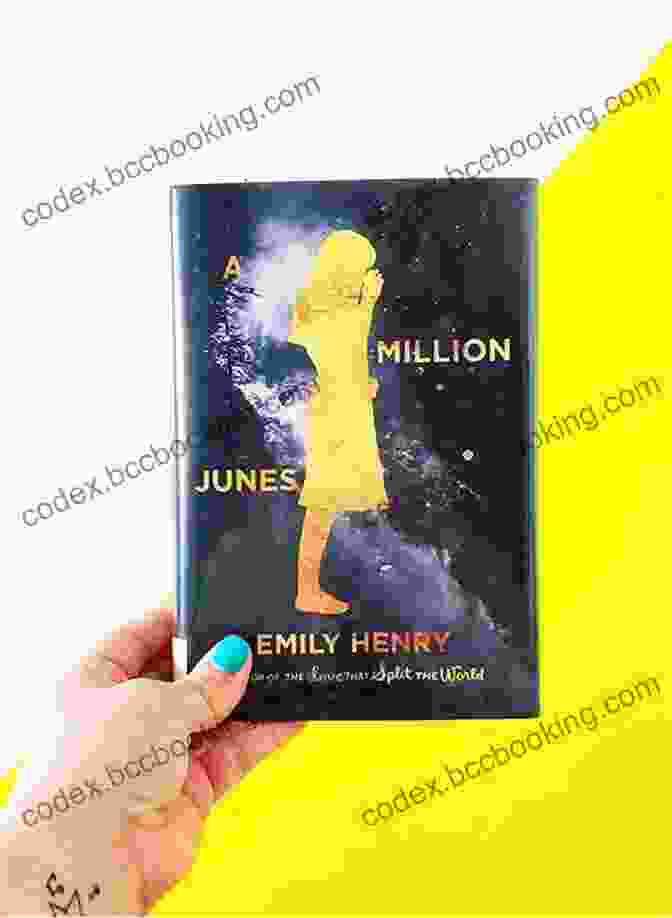 Book Cover Of Million Junes By Emily Henry, Featuring A Couple Embracing Against A Backdrop Of Swirling Colors And Constellations A Million Junes Emily Henry