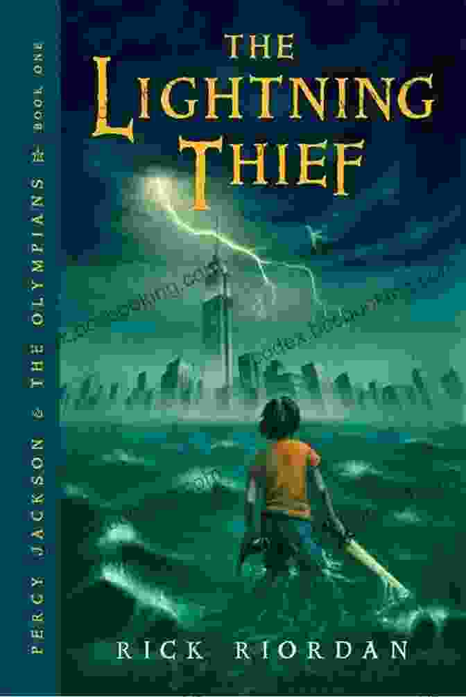 Book Cover: The Lightning Thief By Rick Riordan Percy Jackson And The Olympians: I III: Collecting The Lightning Thief The Sea Of Monsters And The Titans Curse