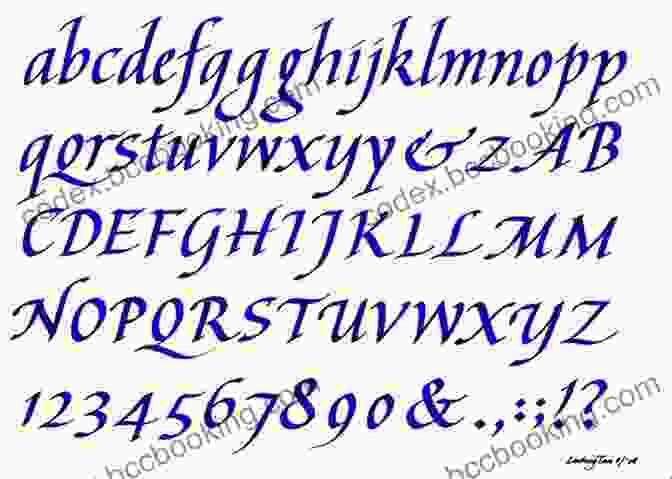 Calligraphy Sample In Italic Font Left Handed Calligraphy Love Poems Love Fonts : Eleven Poems Are Printed With Three Well Designed Fonts For Calligraphic Practices