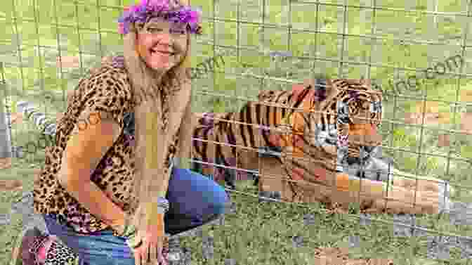 Carole Baskin With Her Big Cats House Of The Tiger King