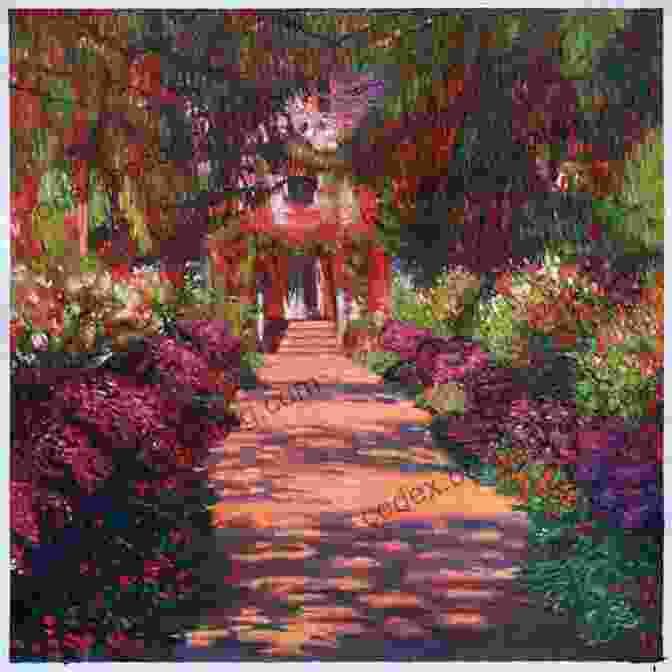 Claude Monet Painting Amidst Vibrant Gardens Claude Monet (Q Z): 500+ HD Impressionist Paintings Impressionism Annotated