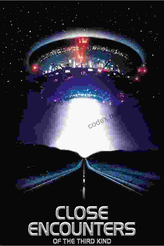 Close Encounters Of The Third Kind Movie Poster Featuring A Spaceship Hovering Over A Suburban Neighborhood Close Encounters Of The Third Kind: The Ultimate Visual History
