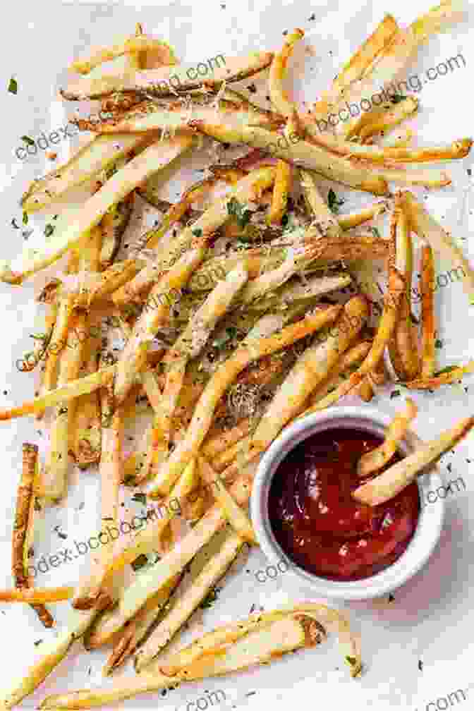 Crispy Air Crisped French Fries With Ketchup The Big Ninja Foodi Digital Air Fryer Oven Cookbook: Simpler Crispier Air Crisp Air Roast Air Broil Bake Dehydrate Toast And More Recipes For Anyone