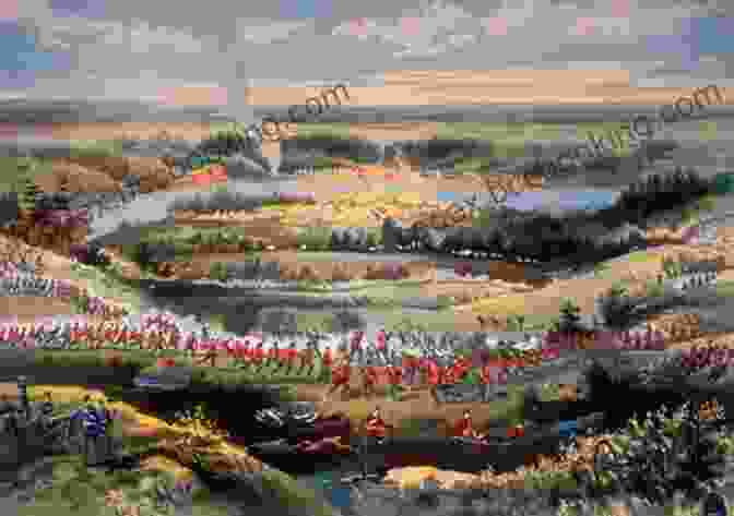 Depiction Of The Battle Of Batoche Back To Batoche Elwyn Tate