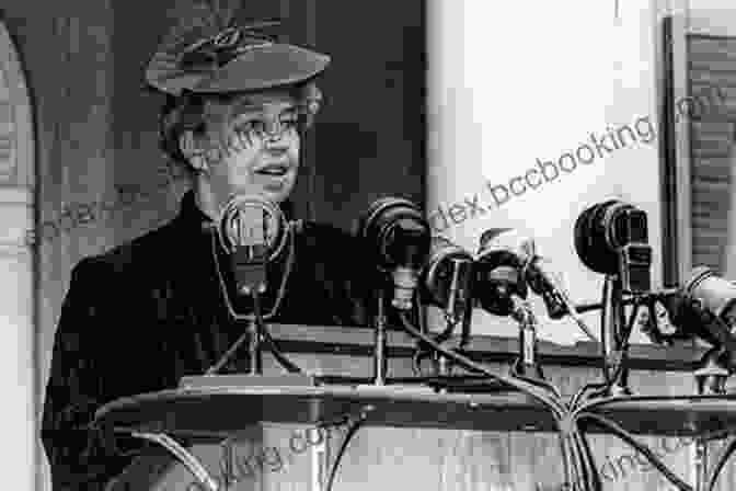 Eleanor Roosevelt Giving A Speech At A Podium INSPIRATIONAL STORIES OF THE VISUALLY CHALLENGED Plus RESOURCES