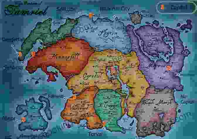 Fantasy Map Of Tamriel From The Elder Scrolls Video Game Series Todd Howard: Worldbuilding In Tamriel And Beyond (Influential Video Game Designers)