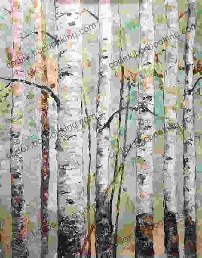 Gwen Frostic's Iconic Painting Of Birch Trees In All Their Glory Nature S Friend: The Gwen Frostic Story