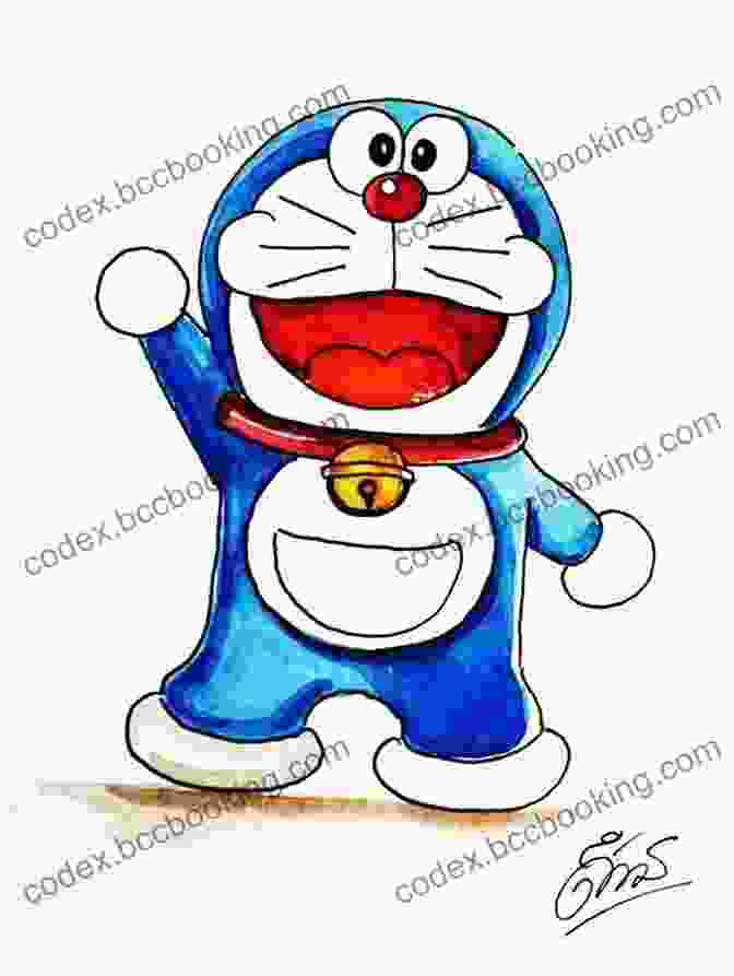 High Quality Paper Doraemon Sketches 6x9 Inches 40 Pages