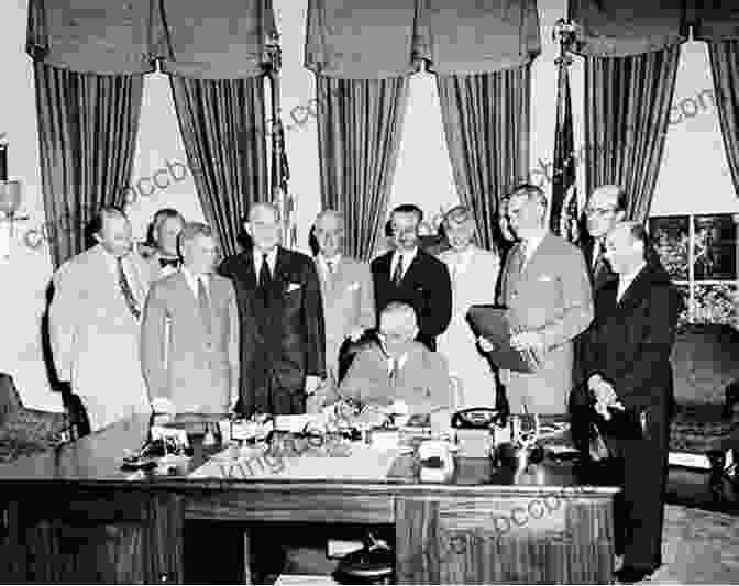 Historical Photograph Depicting The Signing Of The North Atlantic Treaty In 1949 Enduring Alliance: A History Of NATO And The Postwar Global Free Download