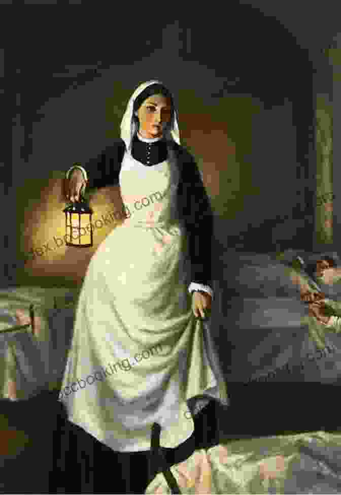 Iconic Portrait Of Florence Nightingale In A Nurse's Uniform, Gazing Compassionately. Florence Nightingale (Famous People Famous Lives 5)