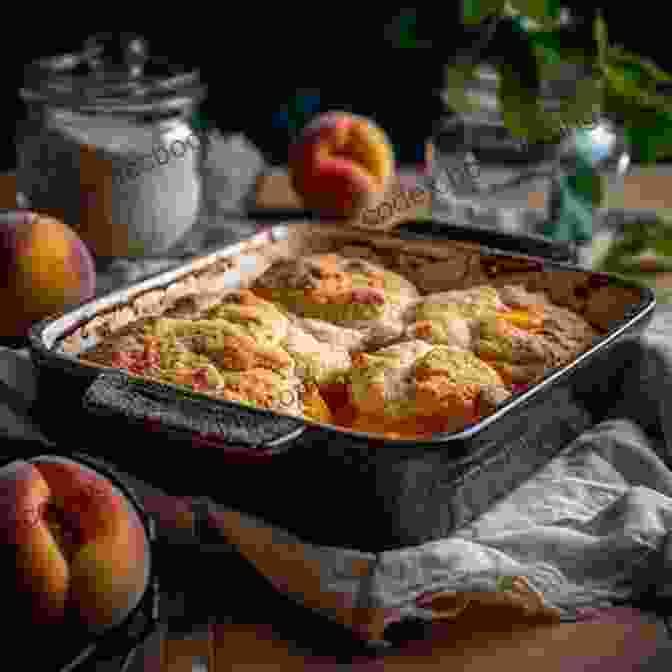 Indulging In A Warm Peach Cobbler How Learn Cooking To Southern Dessert: More Than 10 000 Dessert Recipes Fine Tuned In The Southern Living