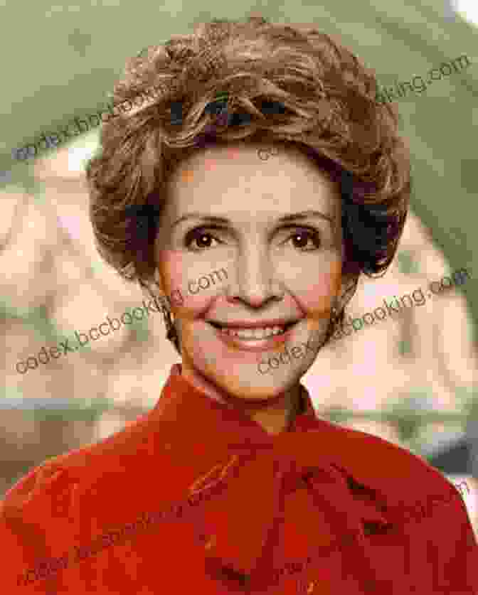 Nancy Reagan, Former First Lady Of The United States, Smiling And Waving The Triumph Of Nancy Reagan