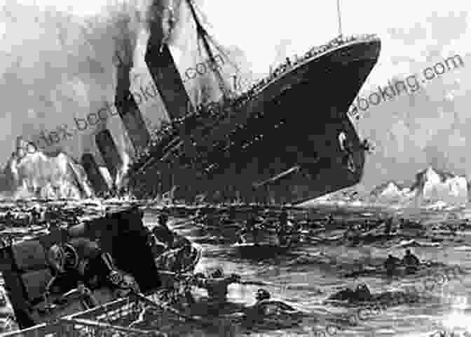 Passengers Escaping The Titanic In Lifeboats The Sinking Of The Titanic (Graphic History)