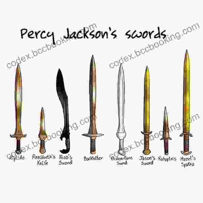 Percy Jackson, A Young Demigod, Standing With His Sword Riptide The House Of Hades (The Heros Of Olympus 4)