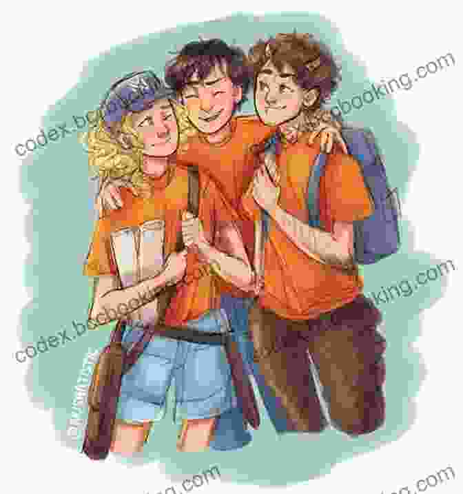 Percy Jackson, Grover Underwood, And Annabeth Chase, The Main Characters In Lightning Thief Lightning Thief The (Percy Jackson And The Olympians 1)