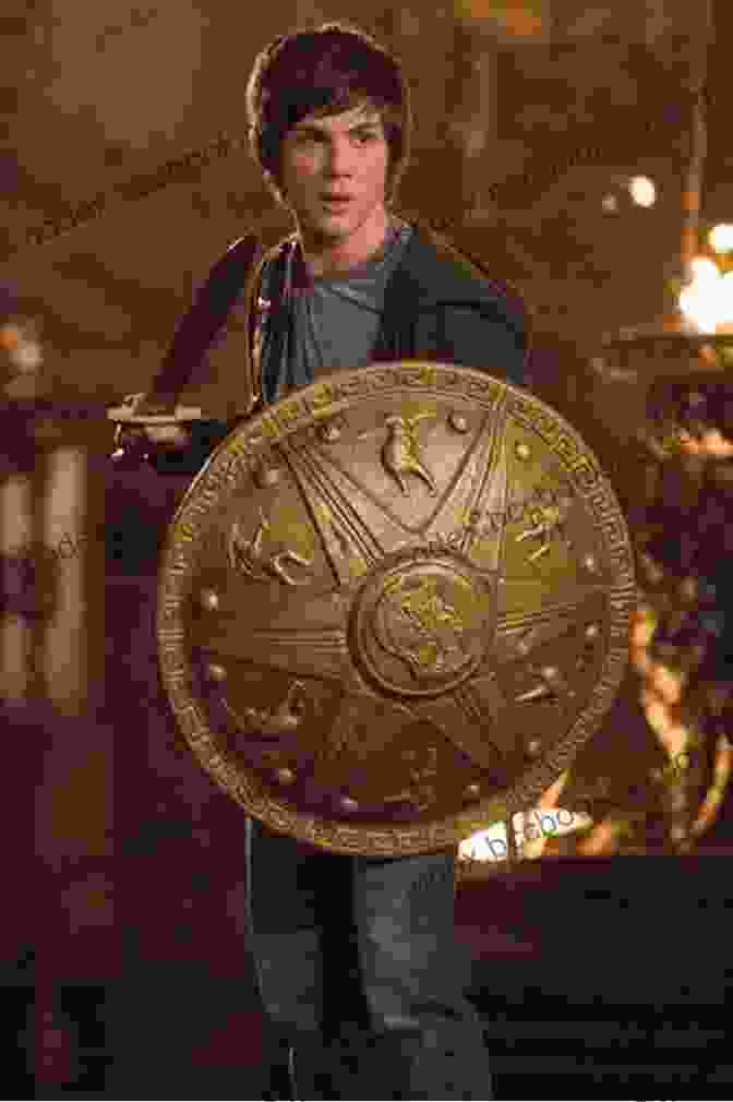 Percy Jackson Holding A Sword Percy Jackson Demigod Collection (Percy Jackson And The Olympians)