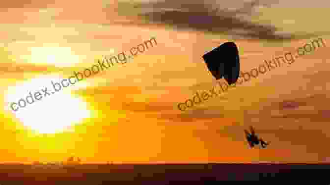 Powered Parachute Flying Against A Breathtaking Sunset Powered Parachute Flying Handbook (FAA H 8083 29)