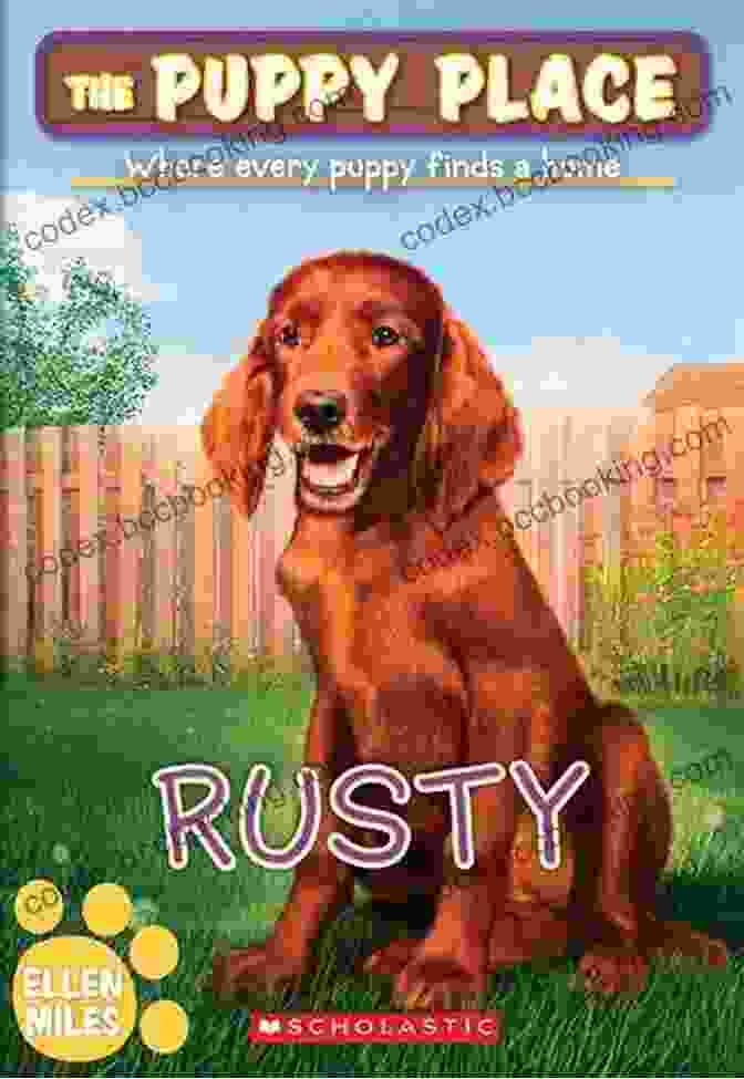 Rusty The Puppy Place 54 By Ellen Miles A Golden Retriever Puppy On The Cover Wagging Its Tail Rusty (The Puppy Place #54) Ellen Miles