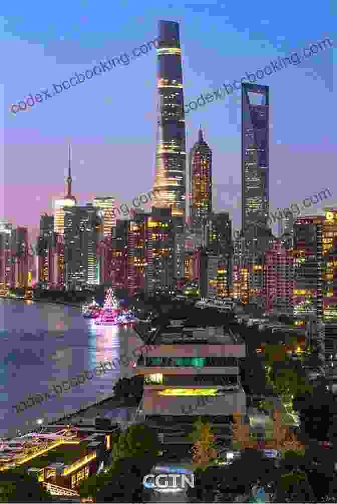 Shanghai's Skyline, A Symbol Of China's Rapid Urbanization And Economic Growth. The Big Of China