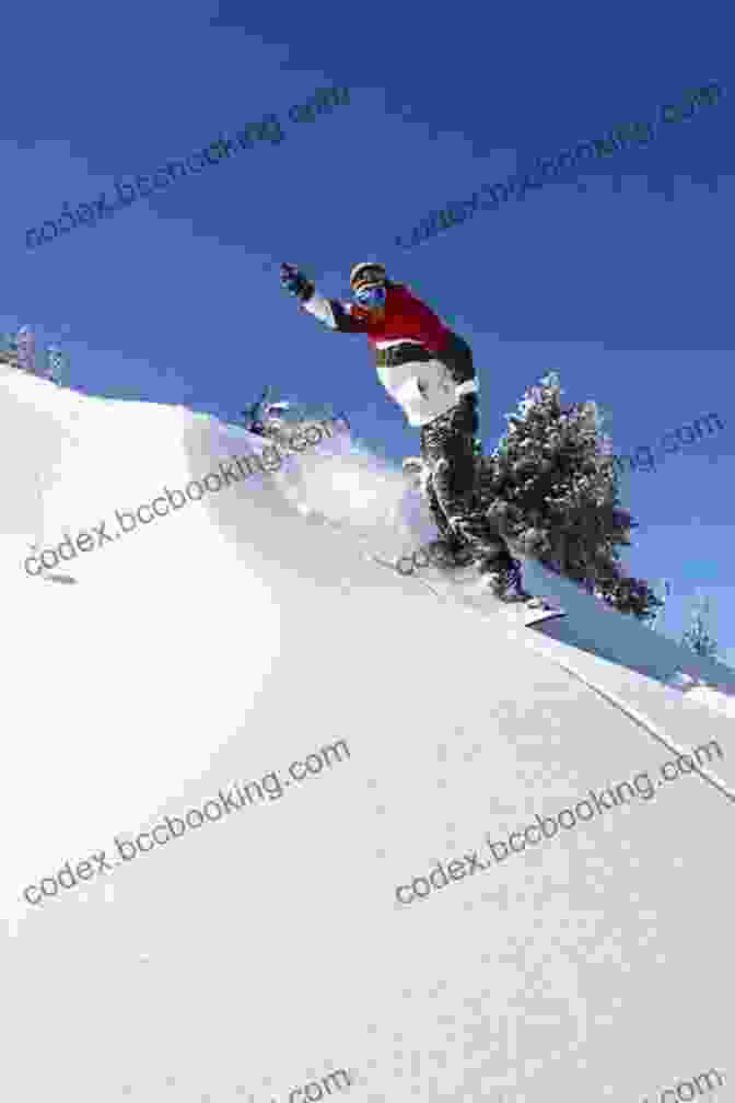 Snowboarder Gliding Effortlessly Down A Mountain Slope The Pocket Snowboard Maintenance Guide: DIY Snowboard Waxing And Tuning