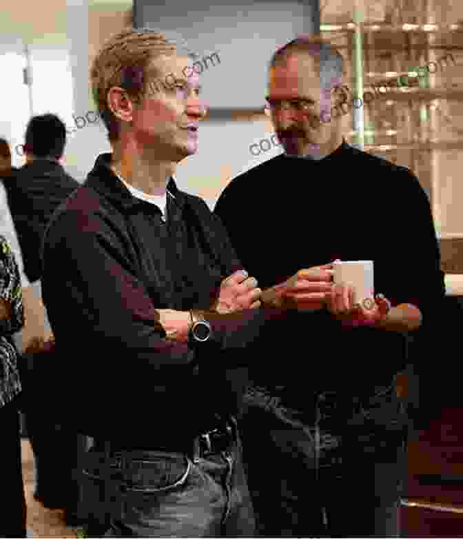 Steve Jobs And Tim Cook Standing Side By Side, Smiling Steve Jobs Tim Cook: The Core Of Apple
