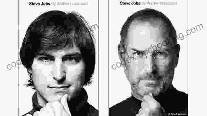 Steve Jobs Comes Of Age Book Cover, Featuring A Black And White Photo Of Steve Jobs Smiling The Genius And The Jerk: Steve Jobs Comes Of Age
