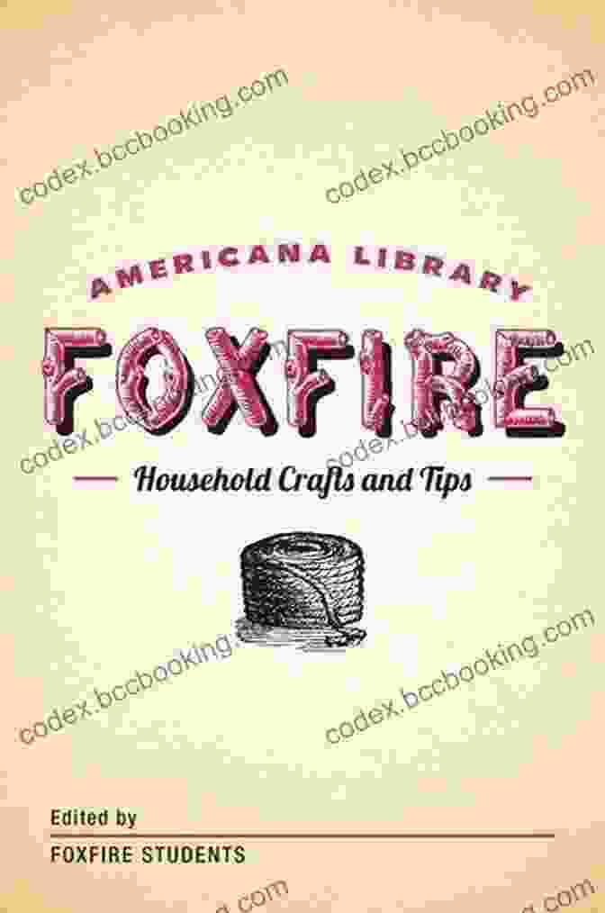 The Foxfire Americana Library Book Cover Featuring A Quilt And Wooden Chair Blowguns And Bouncing Pigs: Traditional Toymaking: The Foxfire Americana Library (6)