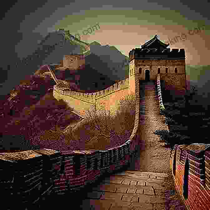 The Great Wall Of China, A Testament To Chinese Ingenuity And Architectural Prowess. The Big Of China