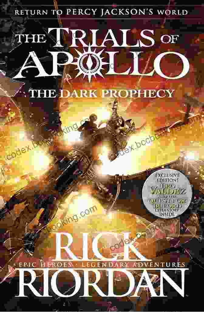 The Trials Of Apollo: The Dark Prophecy Book Cover The Trials Of Apollo Two: Dark Prophecy