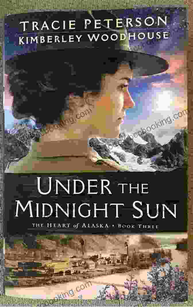 Under The Midnight Sun Book Cover, Featuring A Woman Standing Alone Amidst A Vast Arctic Landscape Under The Midnight Sun. UNDER THE MIDNIGHT SUN: Journey With The Sahtu Dene