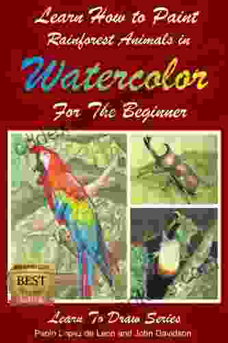 Learn How To Paint Rainforest Animals In Watercolor For The Beginner (Learn To Draw 18)